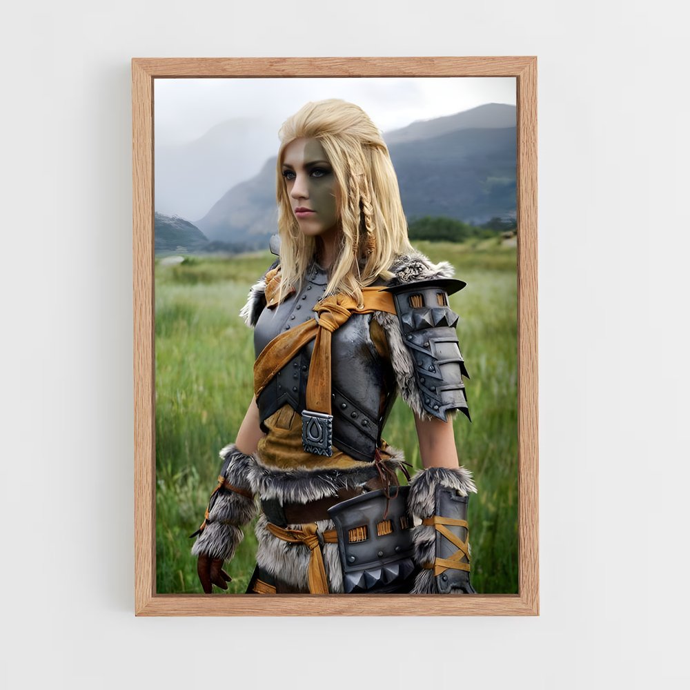 Poster Aela the – affiche Skyrim (vue 4)